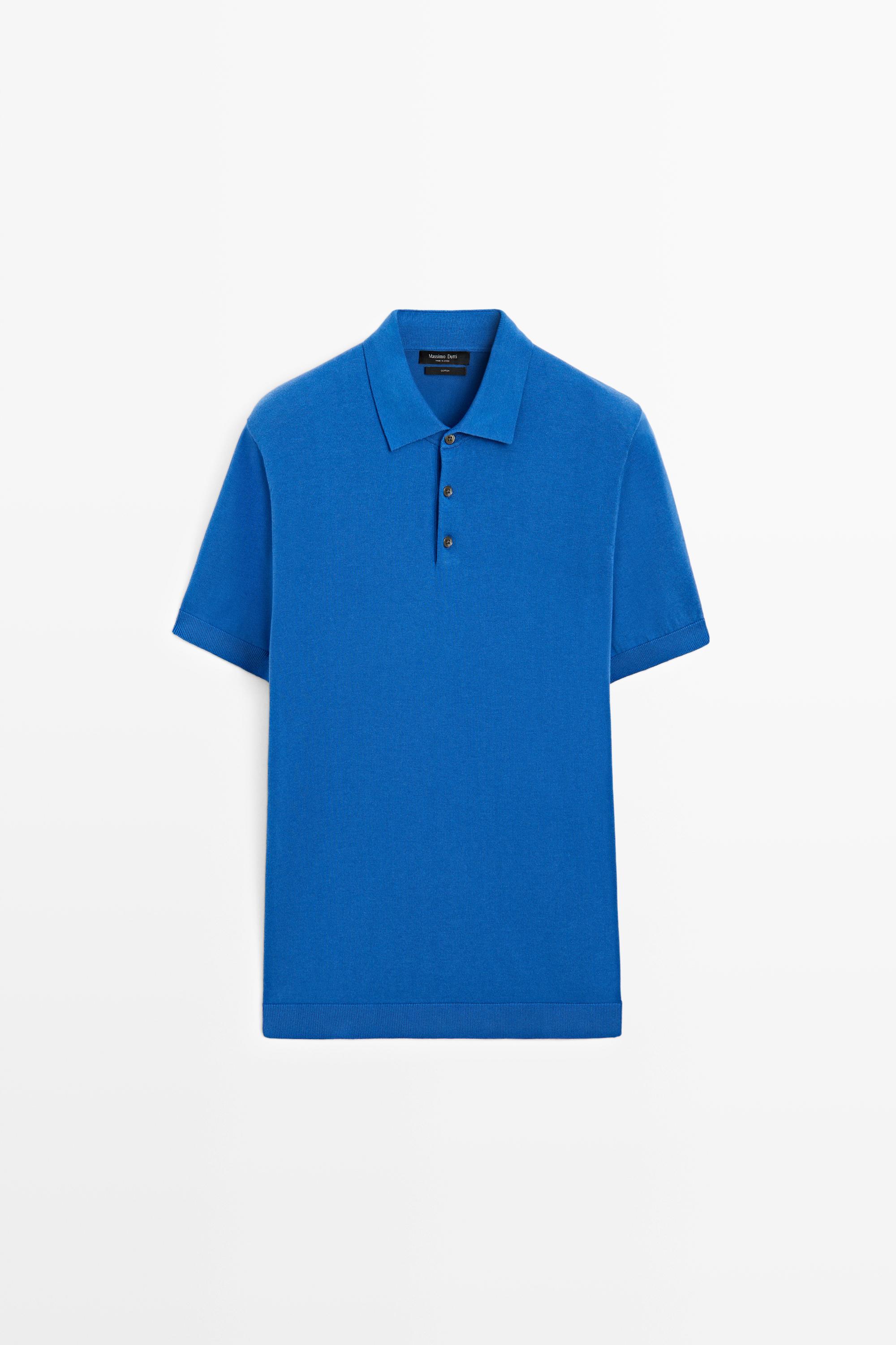 Polo en maille 100 % coton